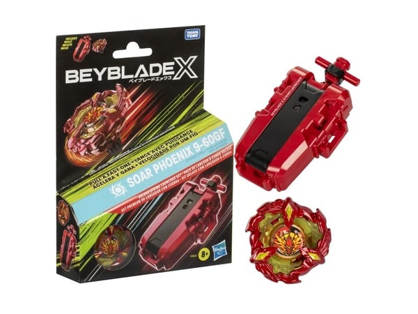 Beyblade X BX Deluxe String Launcher & Top Set