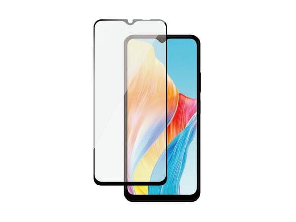 SAFE. by PanzerGlass - Skjermbeskyttelse for mobiltelefon - ultrabred passform - glass - rammefarge svart - for OPPO A18