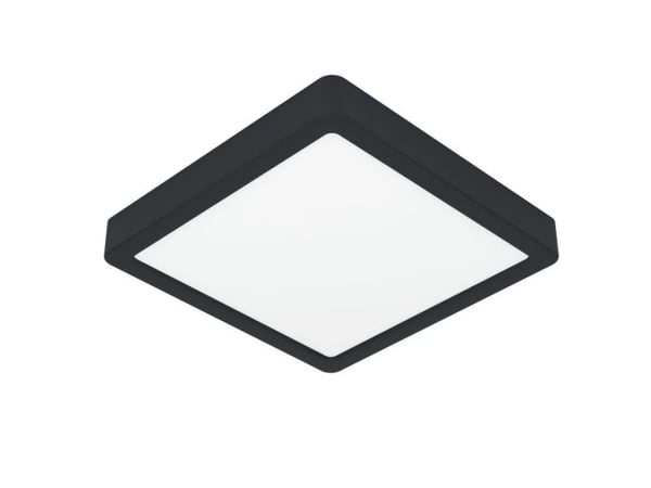 EGLO FUEVA 5 PLAFOND 210X210 17W 2000LM IP44 SORT