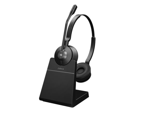 Jabra Engage 55 SE Stereo (Low Power) - Headset - på örat - DECT - trådlös - USB-A via DECT-adapter - Certifierad för Microsoft-teams