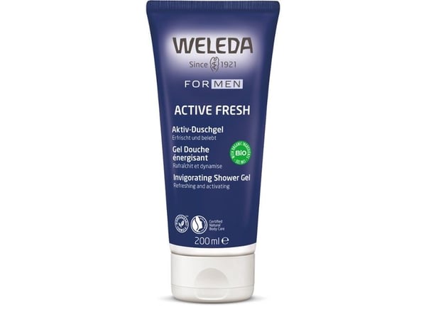 Weleda Men Active Fresh invigorating duschgel - Mand - 200 ml