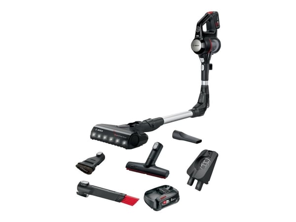 Bosch Unlimited 7 BCS712XXL - Støvsuger - pinne/håndholdt (2-i-1) - uten pose - uten kabel - 2 batterier, inkludert lader