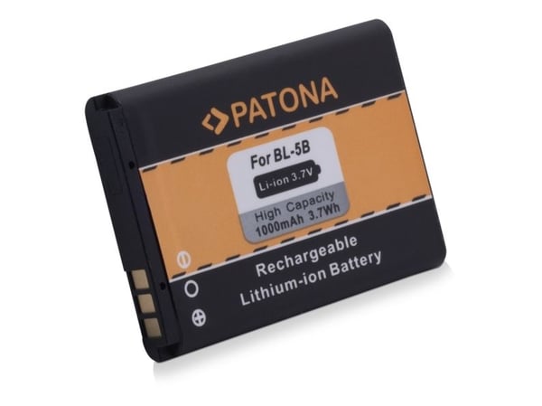 Patona Nokia BL-5B batteri 1000mAh 3,7V Li-Ion