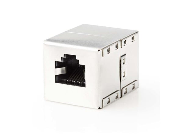 Nedis nettverkskobling | CAT5e / CAT6 | Skjermet | RJ45-kontakt - RJ45-kontakt | Rett | metall | eske