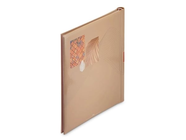 Hama Singo II, Brun, 40 ark, 10 x 15, Spiralbindning, 100 x 150 mm, Vit