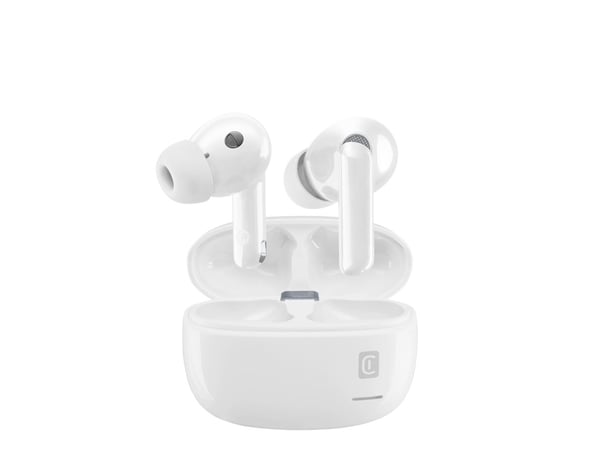 Cellularline ECLIPSE, True Wireless Stereo (TWS), Opkald/musik, 36 g, Kuulokkeet, Hvid