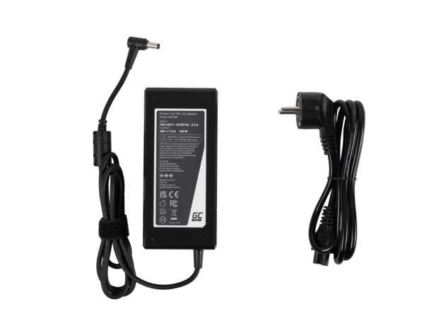 Green Cell AD136P, bærbar PC, Universel, 230 V, 50 Hz, 150 W, 20 V