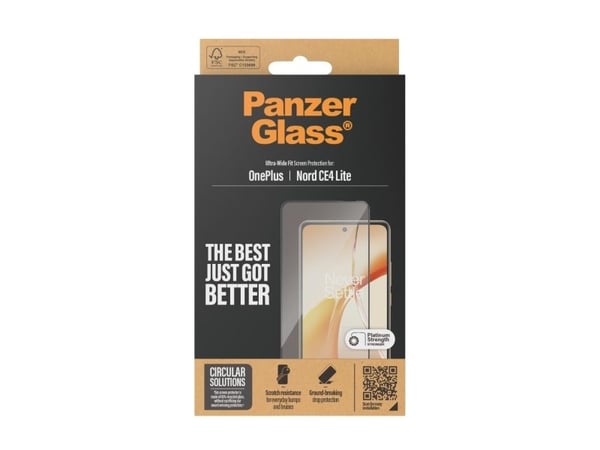 PANZERGLASSONEPLUS NORD CE4 ACCS LITE MUSTAKUNTO UWF