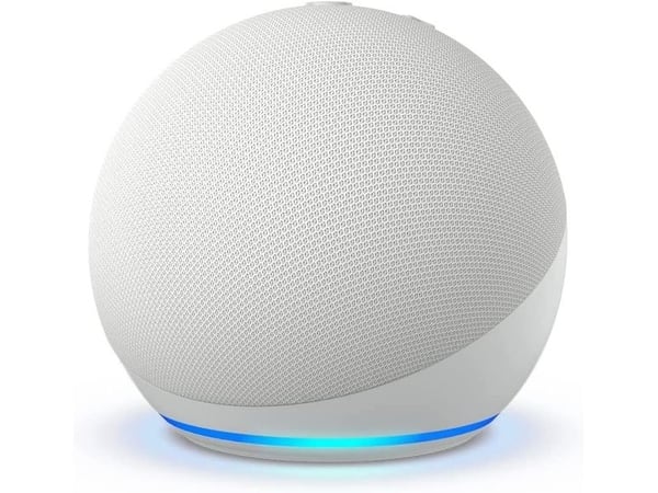 Amazon Echo Dot (5th Generation) - Smarthøyttaler - Wi-Fi, Bluetooth - Appstyrt - Isbrehvit