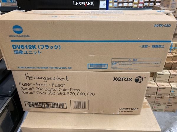 Konica Minolta DV-612K - Svart - framkallningsdel - för bizhub C552, C552DS, C652, C652DS