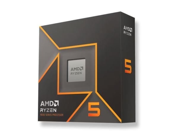 AMD Ryzen 5 9600X - 3.9 GHz - 6-core - 12 tråder - 32 MB cache - Socket AM5 - PIB/WOF