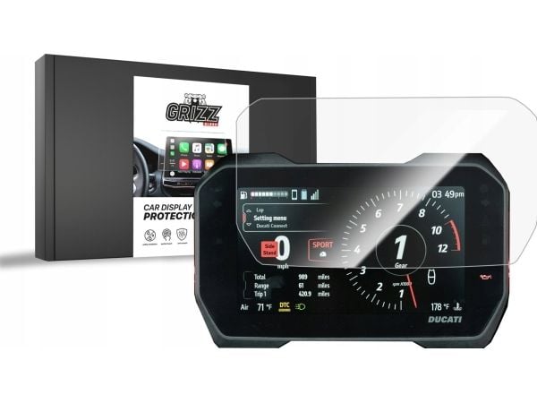 GrizzGlass keramisk film CarDisplay Protection til Ducati Multistrada V4 7" (2024)