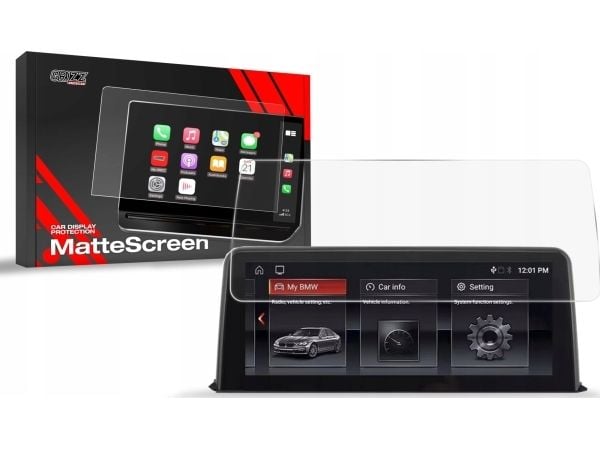 GrizzGlass matt film CarDisplay Protection for BMW 3 F34 GT 8,8" 2015-2020