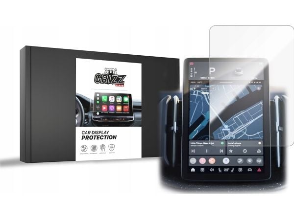 GrizzGlass keramisk folie CarDisplay Protection til Volvo EX30 12,3" 2024