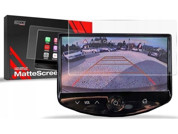 GrizzGlass matt film CarDisplay-beskyttelse for Chevrolet Trax 1 7" 2013–2015