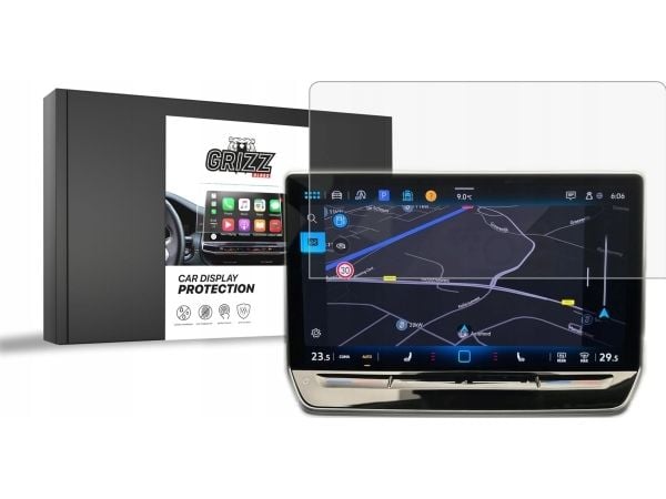 GrizzGlass matt film CarDisplay-beskyttelse for Volkswagen VW Tiguan 3 15" 2024