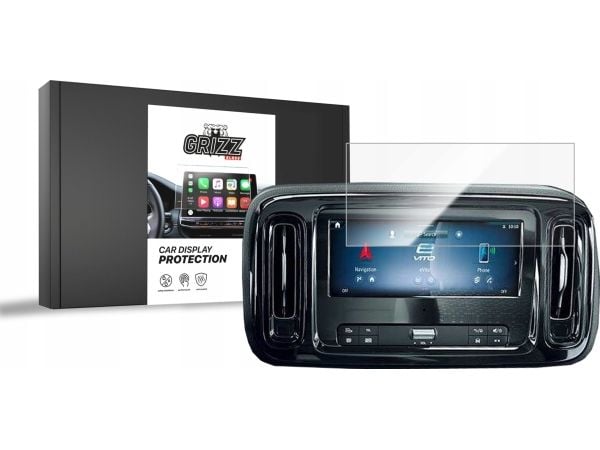 GrizzGlass keramisk film GrizzGlass CarDisplay Protection til Mercedes Vito MBUX 10,25" 2023-2024