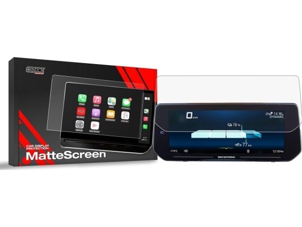 GrizzGlass matt film GrizzGlass CarDisplay beskyttelse til BMW K 1600 10,25" TFT 2022-2024