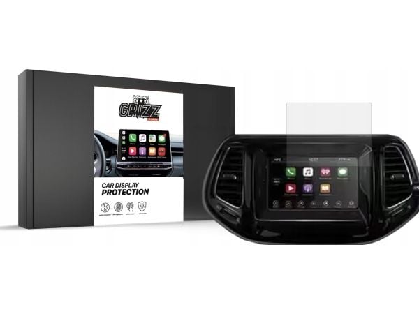 GrizzGlass matt beskyttelsesfolie til bilskjerm Jeep Compass 8,4" 2017-2021