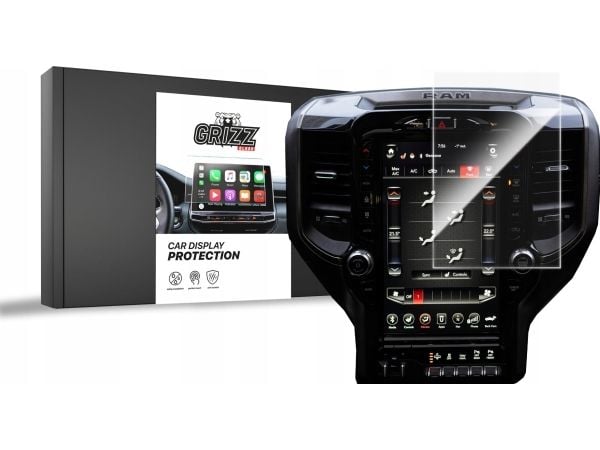 GrizzGlass keramisk film CarDisplay Protection til Dodge Ram 1500 DT 12" (2019-2022)