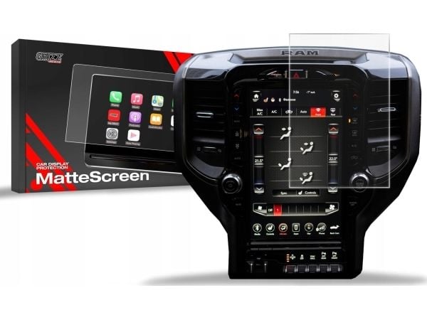 GrizzGlass Folia matowa GrizzGlass CarDisplay Protection do Dodge Ram 1500 DT 12" 2019-2022