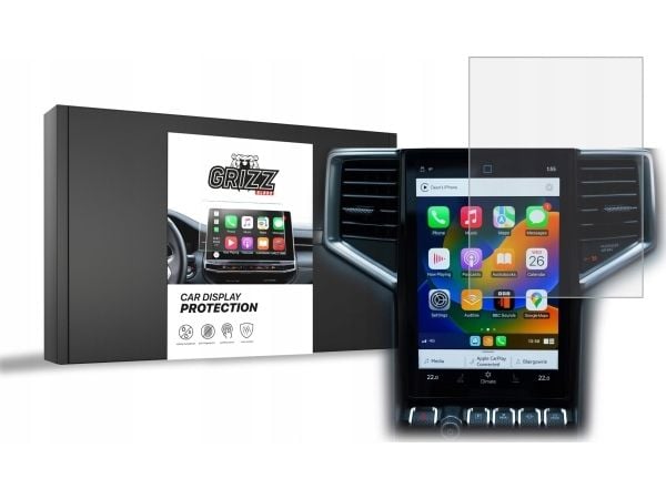GrizzGlass Folia matowa GrizzGlass Car Display Protection for Volkswagen VW Amarok 12,3” 2023-2024