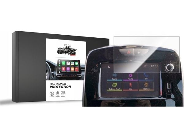 GrizzGlass keramisk film GrizzGlass CarDisplay Protection til Renault Twingo 3 7" R-link 2014