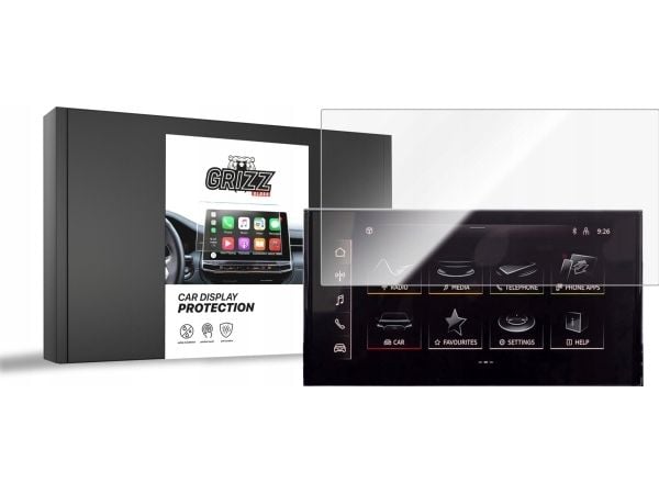 GrizzGlass keramisk film GrizzGlass CarDisplay Protection til Audi S3 8V 8" 2012-2019