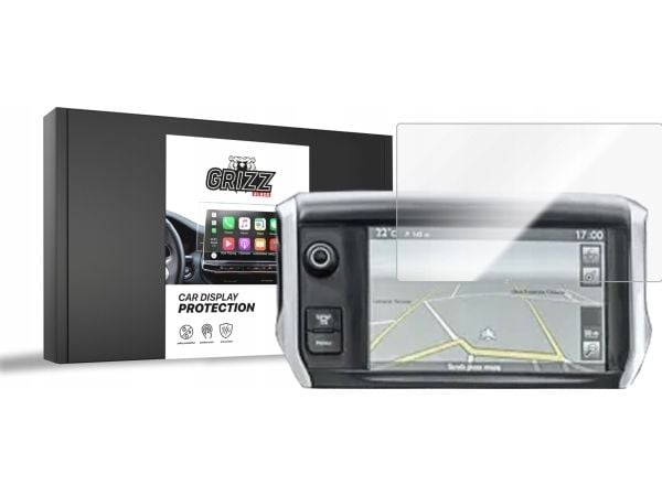 GrizzGlass keramisk film Grizz CarDisplay Protection til Peugeot 2008 1 2017