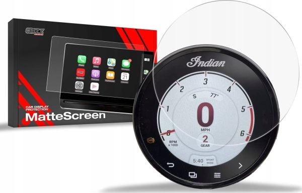 GrizzGlass Folia matowa GrizzGlass CarDisplay Protection do Indian Scout Classic 4" 2022-2024