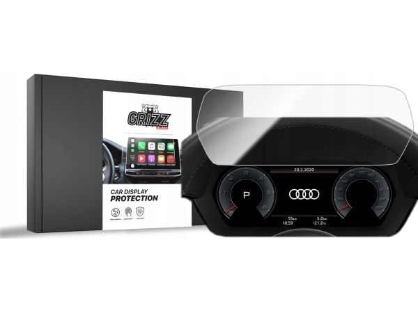 Keramisk folie GrizzGlass CarDisplay Protection til Audi RS3 8Y Virtual Cockpit Plus 12,3" 2020 Keramisk folie GrizzGlass CarDisplay Protection til Audi RS3 8Y Virtual Cockpit Plus 12,3" 2020