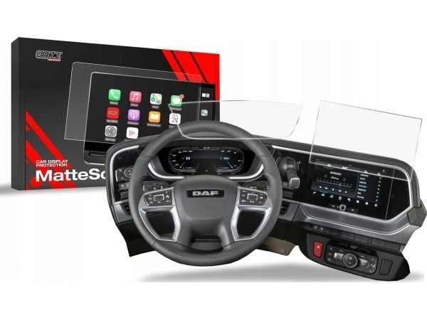 GrizzGlass matt film CarDisplay Protection do DAF XD NGD [2w1]