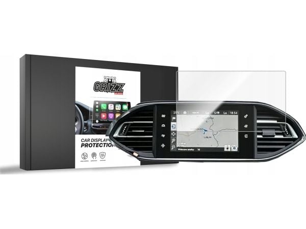 GrizzGlass keramisk film CarDisplay Protection til Peugeot 308 2 T9 2014