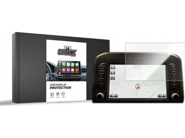 GrizzGlass keramisk folie GrizzGlass CarDisplay Protection til Kia Picanto 2 7" 2011-2017