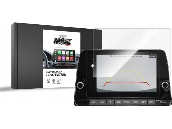 GrizzGlass keramisk film CarDisplay Protection til Kia Picanto 3 8" (2023)