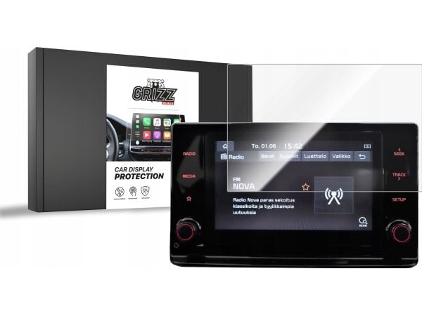 GrizzGlass keramisk film GrizzGlass CarDisplay Protection for Kia Ceed 8" 2023