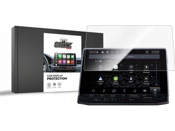 GrizzGlass keramisk foliebeskyttelse GrizzGlass CarDisplay Protection til Jeep Compass 10,2"
