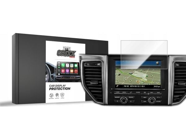 GrizzGlass keramisk beskyttelsesfilm CarDisplay Protection til Porsche Macan 7" 2014-2018