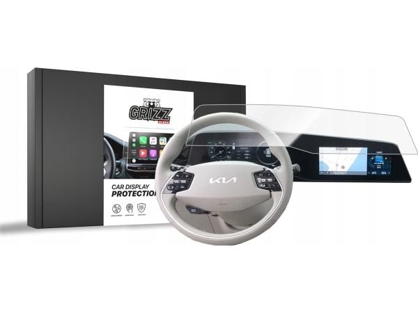 GrizzGlass keramisk beskyttelsesfolie CarDisplay for Kia Niro 2 (2023)