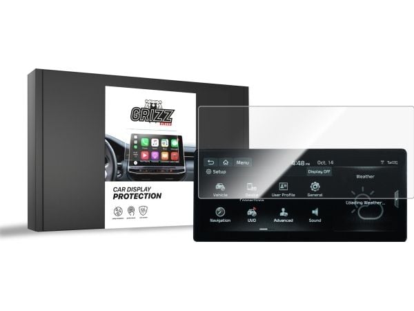 GrizzGlass keramisk film GrizzGlass CarDisplay Protection til Kia Niro
