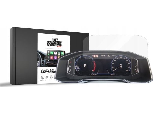GrizzGlass keramisk film GrizzGlass CarDisplay Protection til Volkswagen Taigo Digital Cockpit 8" 2023