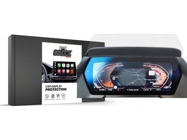 GrizzGlass matt folie CarDisplay Protection til BMW 1 F40 10,25" 2019–2024