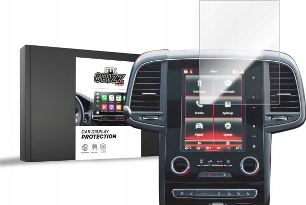 GrizzGlass GrizzGlass Car Display Protection keramisk folie for Renault Koleos 2 8,7" 2017