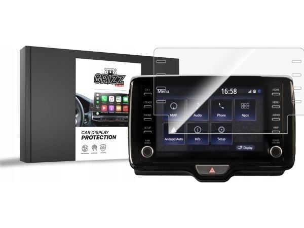 GrizzGlass keramisk film GrizzGlass CarDisplay Protection til Toyota CH-R 8" 2019-2023