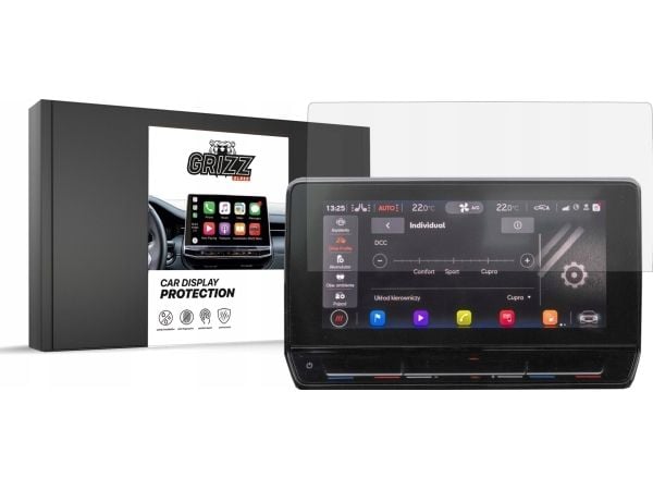 GrizzGlass keramisk film CarDisplay Protection til Cupra Leon 10"