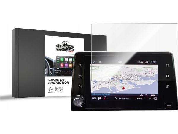 GrizzGlass GrizzGlass Car Display Protection keramisk folie for Peugeot Rifter 2021