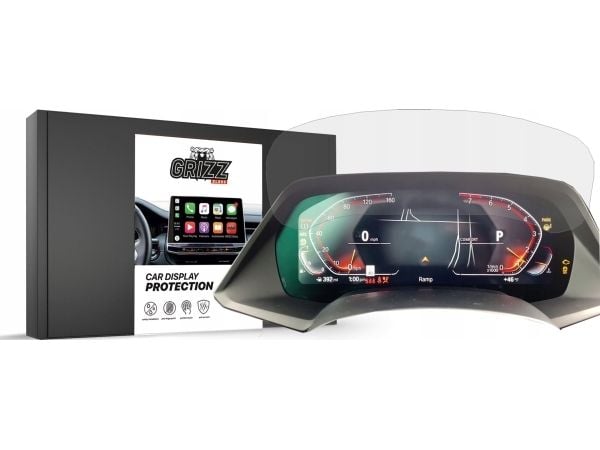Etui til navigasjon GrizzGlass matt beskyttelsesfolie CarDisplay til BMW Z4 G29 Live Cockpit 10,25" 2019