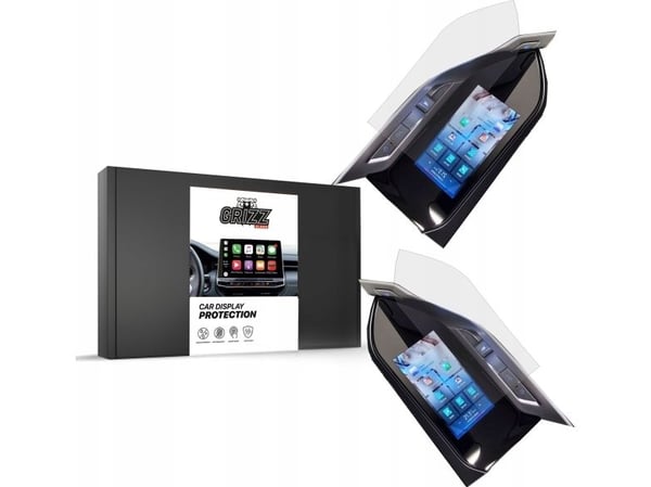 GrizzGlass matt film GrizzGlass CarDisplay-beskyttelse til BMW 7 G70 midtkonsoll 5,5" 2023 [2w1]