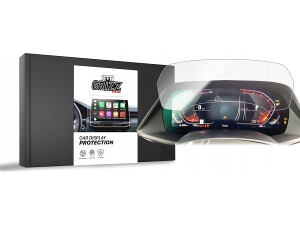 GrizzGlass keramisk film CarDisplay Protection til BMW M3 G80 Live Cockpit 12,3" (2019-2023)