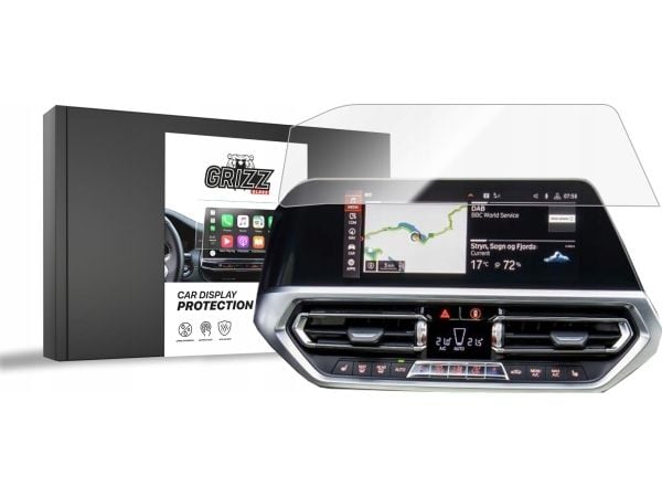 GrizzGlass keramisk film GrizzGlass CarDisplay Protection till BMW 4 G22 10,25" 2020-2023
